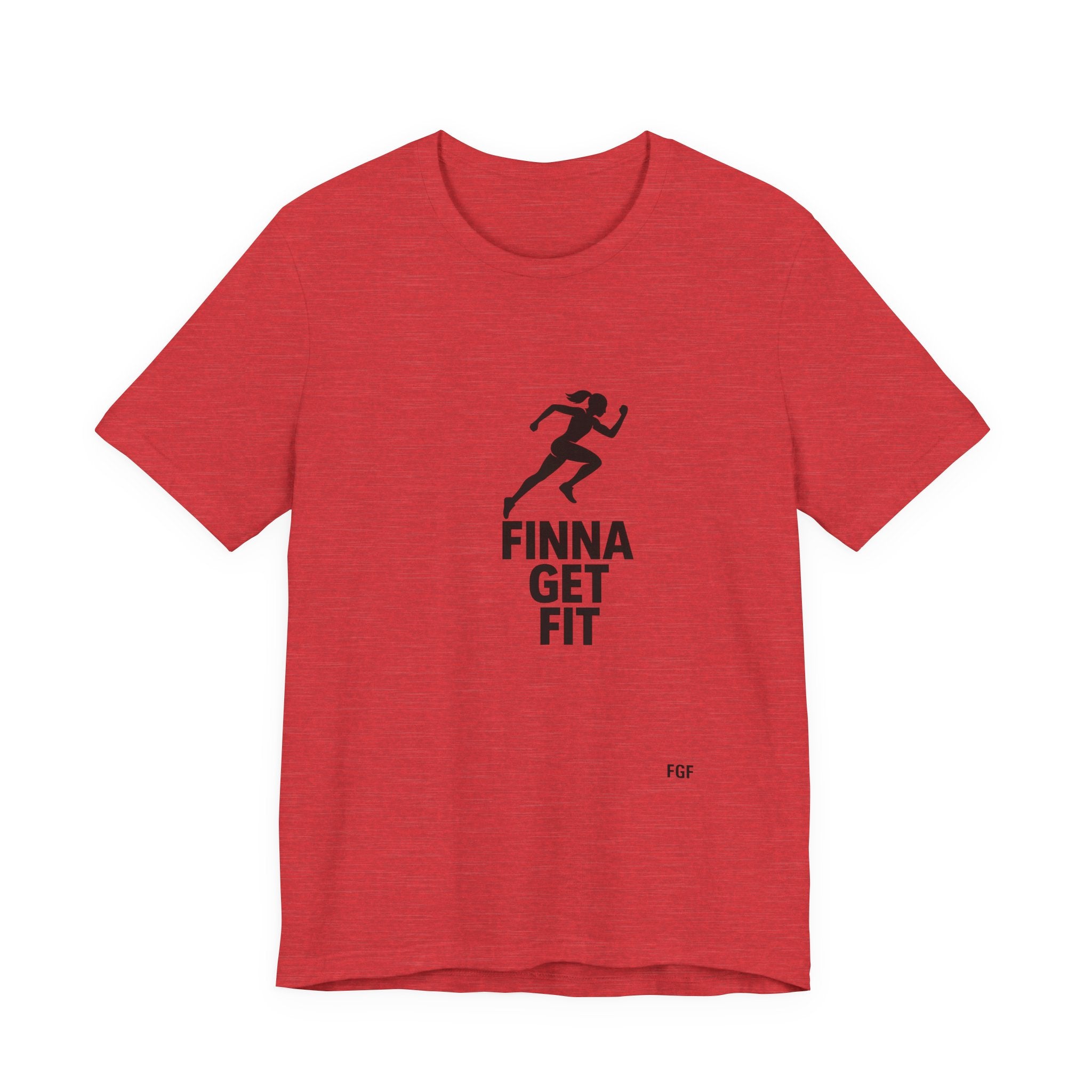 Finna Get Fit Tee — Motivational Running Fitness T-Shirt